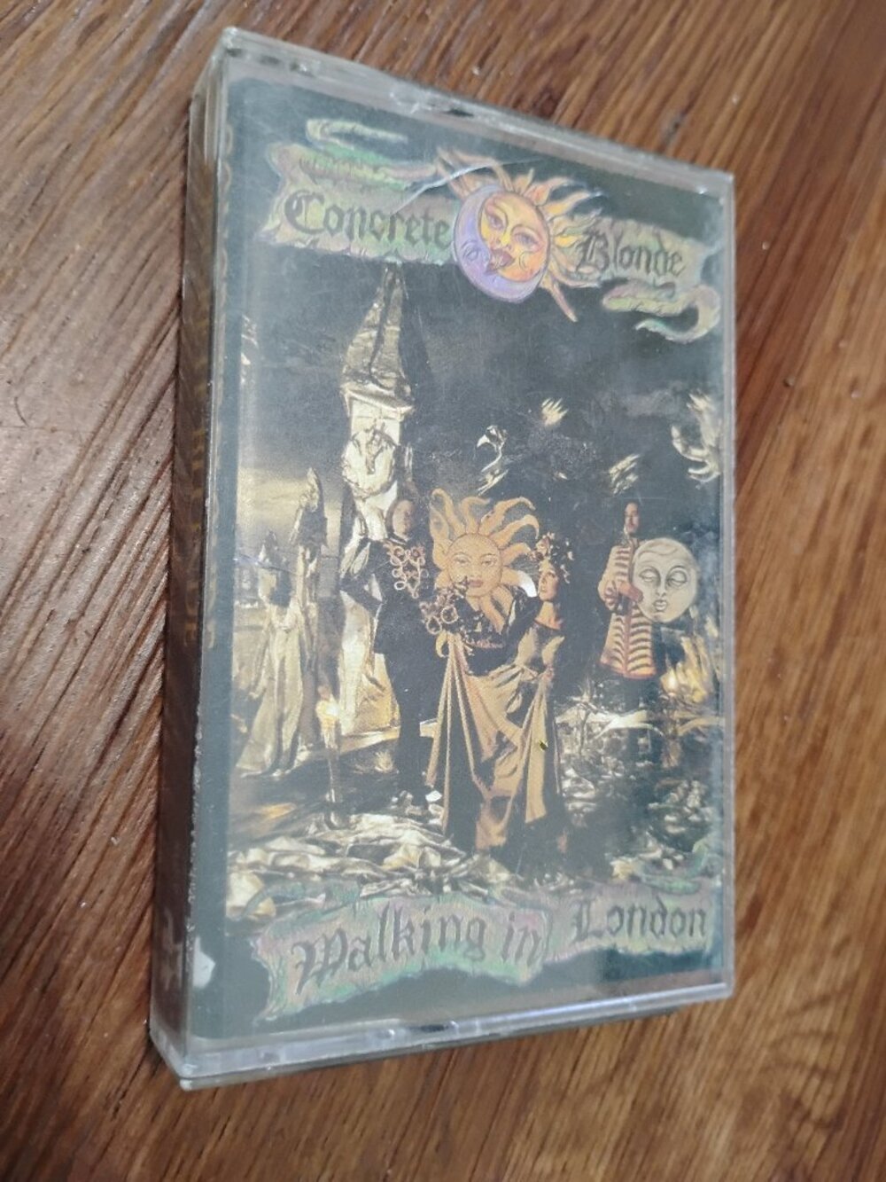 Vintage Concrete Blonde Walking In London Cassette Tape
